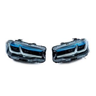 Передние фары Full LED Laser (для 2017-2020) BMW 5 серия G30/G31 2017-2023 гг. фото 2