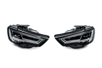 Audi A3 2012-2020 гг. Передние фары Full LED (для HALOGEN, 2012-2016, 2 шт.) фото 1