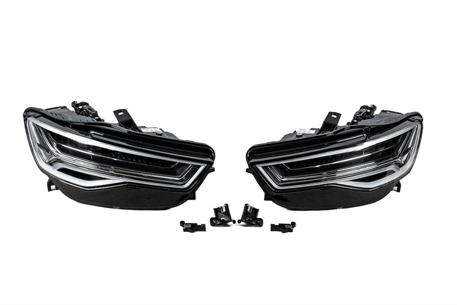 Audi A6 C7 2011-2017 гг. Передние фары FullLed (2014–2017, 2 шт) Image