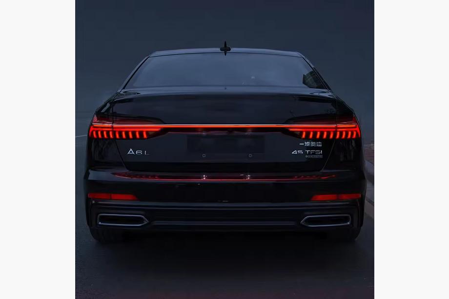 Audi A6 C8 2018–2025 гг. Задние LED фонари на крышку багажника Фото 1