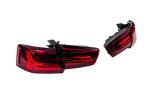Audi A6 C7 2011-2017 гг. Задние LED фонари LOW-Profile (2014-2017, 2 шт.) фото 2