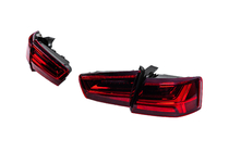 Audi A6 C7 2011-2017 гг. Задние LED фонари LOW-Profile (2014-2017, 2 шт.) фото 3