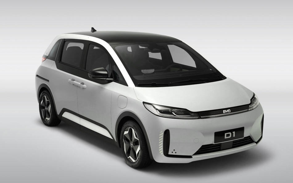 Обзор BYD D1: Электрический минивэн для города