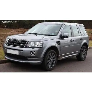Накладка на передний бампер (ABS-пластик, грунт под покраску) Land Rover Freelander II 2006–2014 гг. фото 1