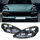 Porsche Cayenne 2010-2017 гг. Передние Фары (для 2015-2017, 2 шт) фото 1