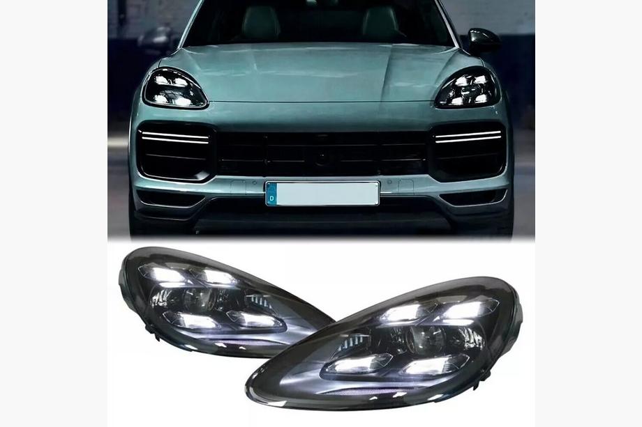Porsche Cayenne 2010-2017 гг. Передние Фары (для 2015-2017, 2 шт) Image