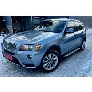 Оригинальные Боковые Пороги V1 (2 шт, Алюминий) BMW X3 F25 2011-2018 гг. фото 1