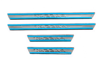 Volkswagen Passat СС 2008-2017 гг. Накладки на пороги Carmos V3 (4 шт, нержавейка) фото 3