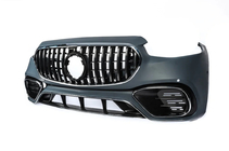 Mercedes S-сlass W223 2020- гг. Передний бампер AMG S63 в сборе фото 3