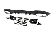 Mercedes A-сlass W177 2018- гг. Задний диффузор с насадками на выхлоп (Дизайн A45 SD type-A) фото 2