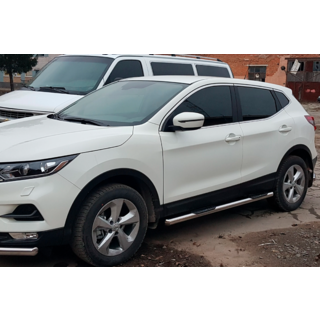 Боковые Трубы (2017-2021, 2 шт., Нержавейка) фото 1