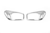 Хром Накладки на Фары (2 шт., Пластик) фото 4