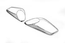 Хром Накладки на Фары (2 шт., Пластик) фото 6