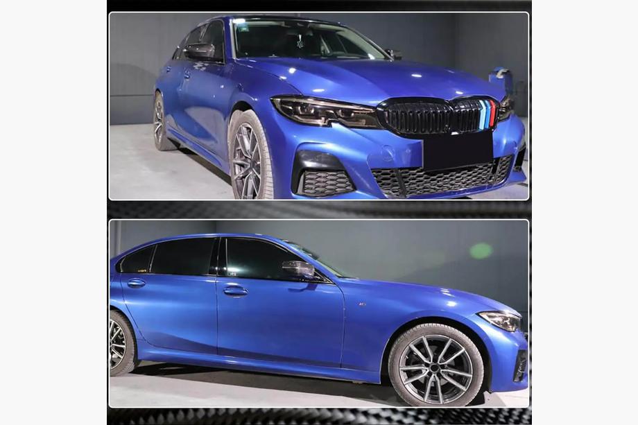 BMW 6 серия G32 2017- гг. Накладки на Зеркала M-Look V2 (Карбон) Фото 3