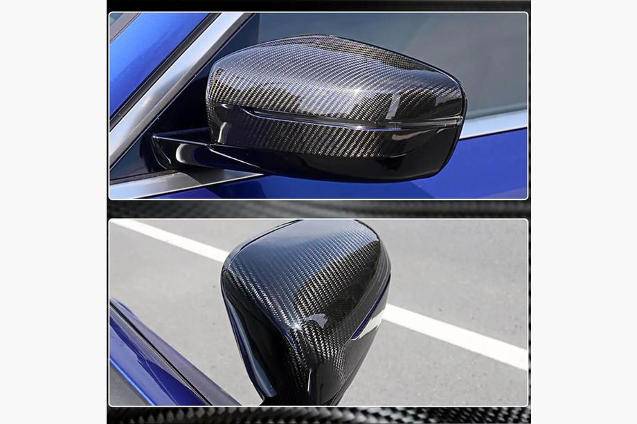BMW 7 серия G11/G12 2015-2022 гг. Накладки на Зеркала M-Look V1 (Карбон) Фото 3