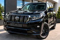Toyota Land Cruiser Prado 150 2009-2023 гг. Накладка на передний бампер Executive (для 2017+) фото 1