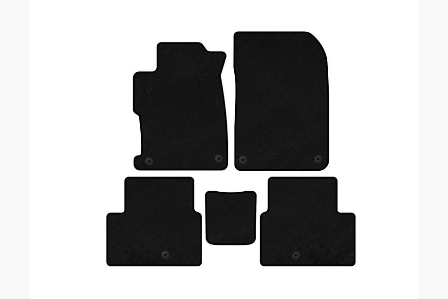 Текстильные коврики Premium (2012-2015, Черный) Image