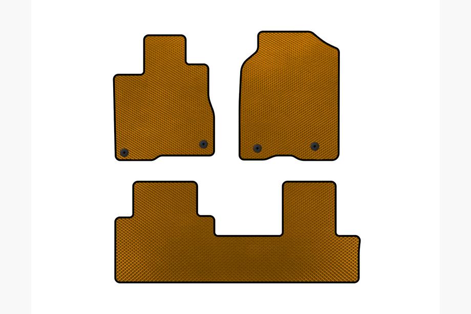 Acura MDX 2001-2006 гг. Коврики EVA (Оранжевые) Image