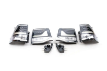 Toyota Land Cruiser 200 2007-2021 гг. РАСПРОДАЖА! Задние Фонари 2016+ (Executive Black) фото 2