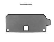 BMW X7 G07 2019- гг. Коврик в багажник EVA (до 3 ряда, Серый) фото 1