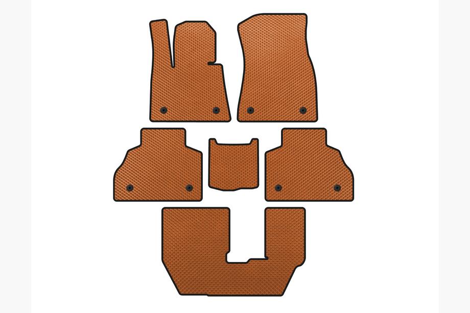 Коврики EVA (3 ряда, Оранжевые) Image Коврики EVA (3 ряда, Оранжевые) Image