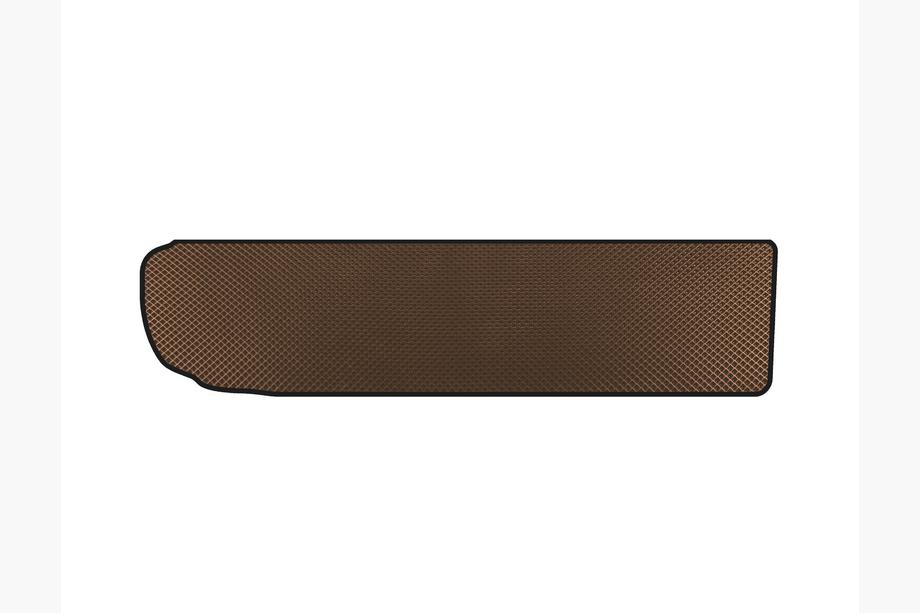 Citroen C-4 Picasso 2013-2022 гг. Коврик в багажник EVA (разложенный 3 ряд, Коричневый) Image