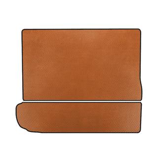 Коврик в багажник EVA (3 ряд сложен, Оранжевый)