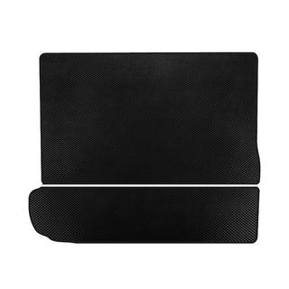 Коврик в багажник EVA (3 ряд сложен, Черный)