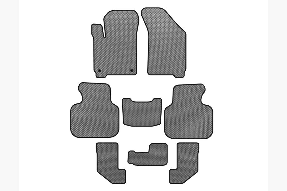 Коврики EVA (2008-2011, 3 ряда, Серый) Image