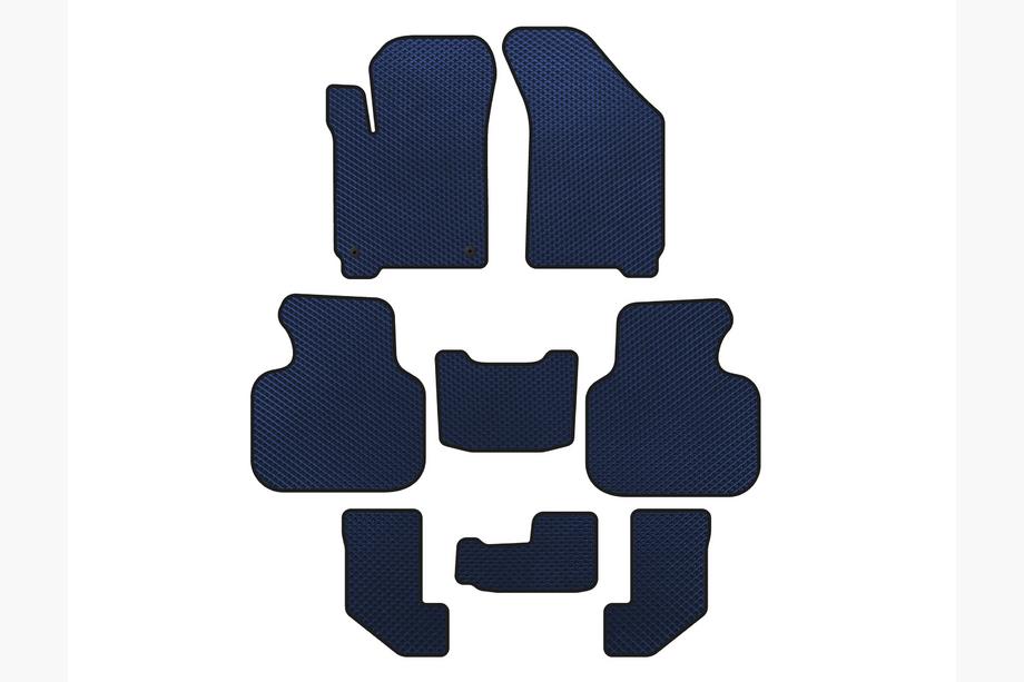 Коврики EVA (2008-2011, 3 ряда, Синий) Image