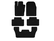 Текстильные коврики Classic (3 ряда, Черный) фото 1