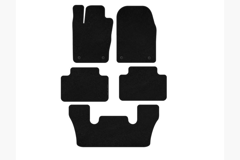 Текстильные коврики Classic (3 ряда, Черный) Image