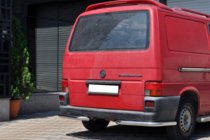 Volkswagen T4 Transporter 1990-2003 гг. Задние уголки AK003 (2 шт., нержавейка) фото 3