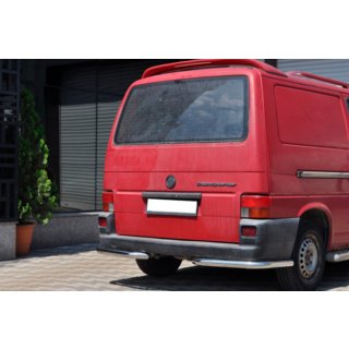 Задние уголки AK003 (2 шт., нержавейка) Volkswagen T4 Caravelle/Multivan 1990–2003 гг. фото 2