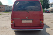 Volkswagen T4 Transporter 1990-2003 гг. Задняя дуга AK002 (нержавейка) фото 2