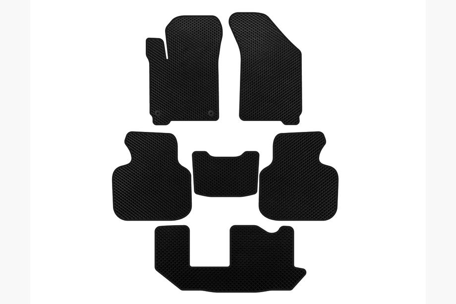 Коврики EVA (2011-2020, 3 ряда, 7-местный, Черный) Image