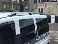 Fiat Doblo I 2005-2010 гг. Рейлинги Skyport (серебристые) Макси база фото 3
