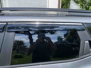 Renault Duster 2024- гг. Ветровики с хромированным молдингом (4 шт, Niken) фото 5