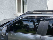 Renault Duster 2024- гг. Ветровики с хромированным молдингом (4 шт, Niken) фото 4