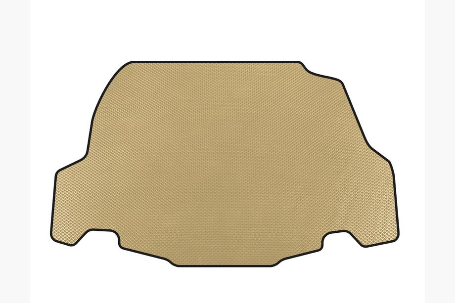 Ford Mustang 2005-2014 гг. Коврик в багажник EVA (2009-2014, GT, Кабриолет, Бежевый) Image