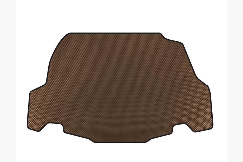Ford Mustang 2005-2014 гг. Коврик в багажник EVA (2009-2014, GT, Кабриолет, Коричневый) Image