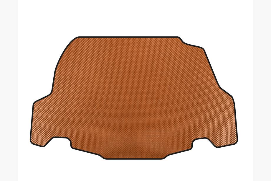 Ford Mustang 2005-2014 гг. Коврик в багажник EVA (2009-2014, GT, Кабриолет, Оранжевый) Image