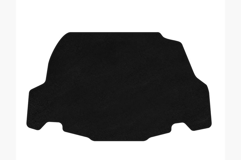 Ford Mustang 2005-2014 гг. Текстильный коврик в багажник Premium (2009-2014, GT, Кабриолет, Черный) Фото 1