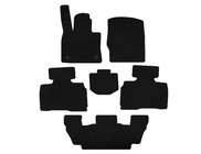 Текстильные коврики Classic (3 ряда, 7-местный, Черный) фото 1