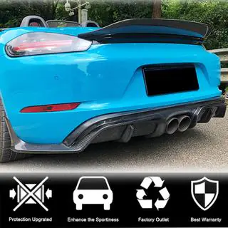 Спойлер V1 (для Boxster, Карбон) фото 2