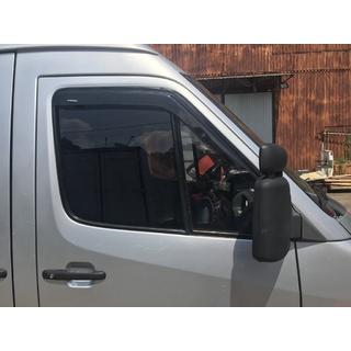 Ветровики (2 шт, Sunflex) Mercedes Sprinter W901/902/903/904/905 1995-2006 гг. фото 3