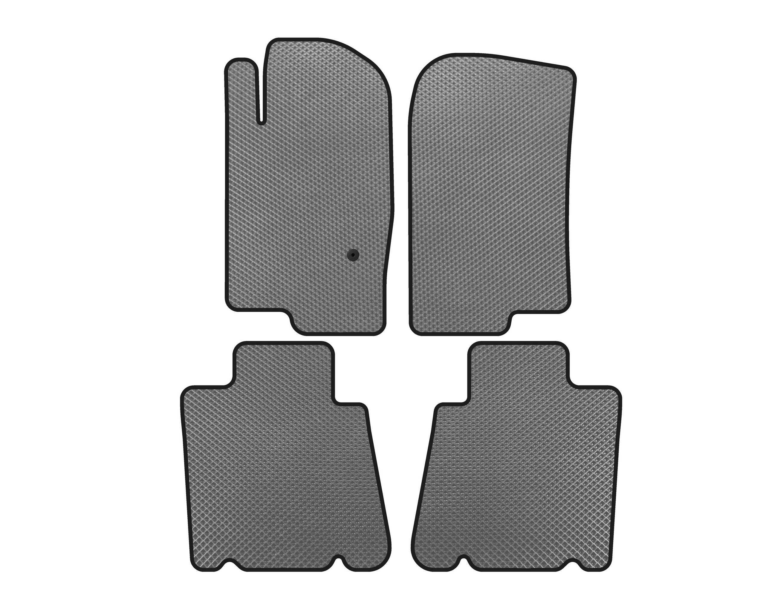 Килимки EVA (2 ряди, Сірий) для Ford Explorer 2001-2005 рр