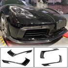 Porsche Boxster/Cayman 982 (718) 2016- гг. Накладки на противотуманные фары (2016-2019, карбон) фото 1