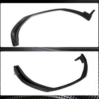 Передний бампер Лип V1 (2016-2019, карбон) фото 4