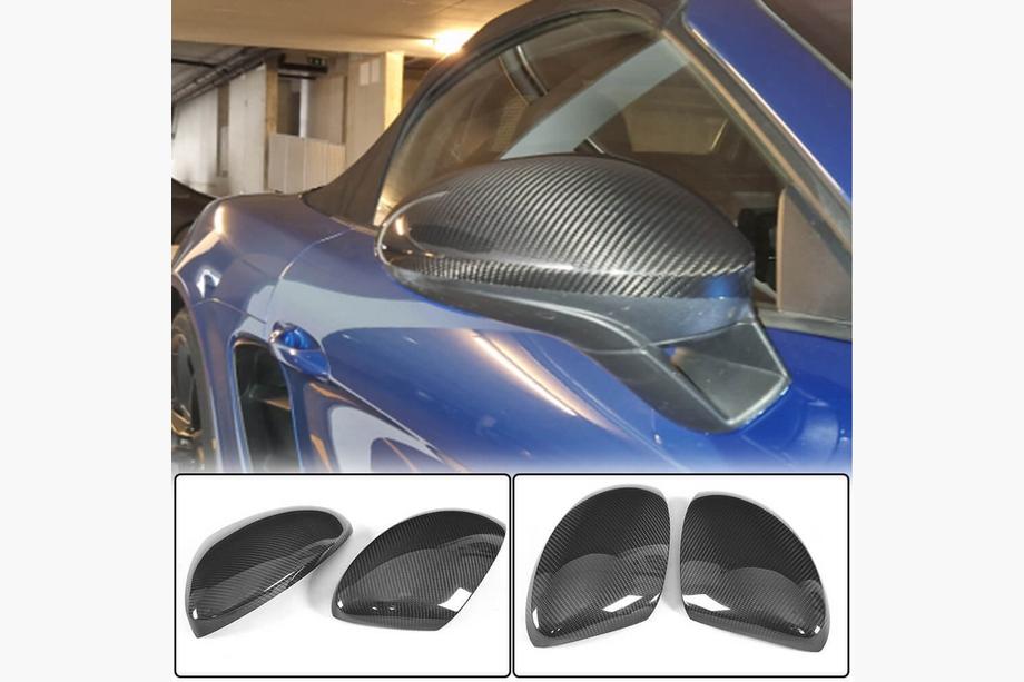 Porsche Boxster/Cayman 982 (718) 2016- гг. Накладки на Зеркала (Карбон) Image